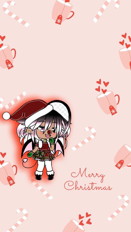Gacha Life Gacha Xmas hd wallpapers