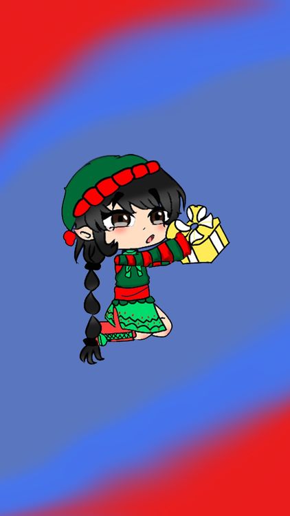 Gacha Life Gacha Xmas hd background