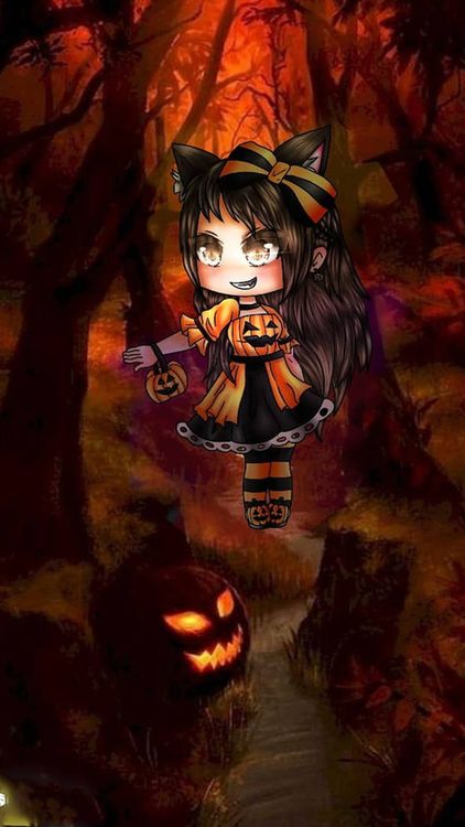 Gacha Life Halloween Gacha hd wallpapers