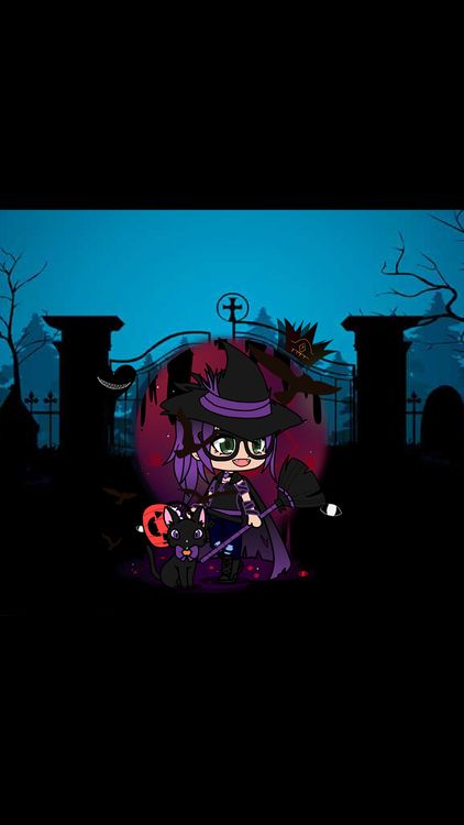 Gacha Life Halloween Gacha hd wallpapers