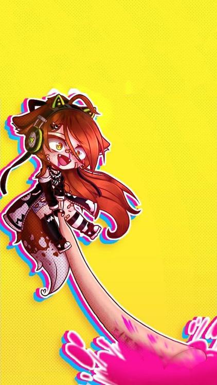 Gacha Life Gacha Neon HD Wallpaper