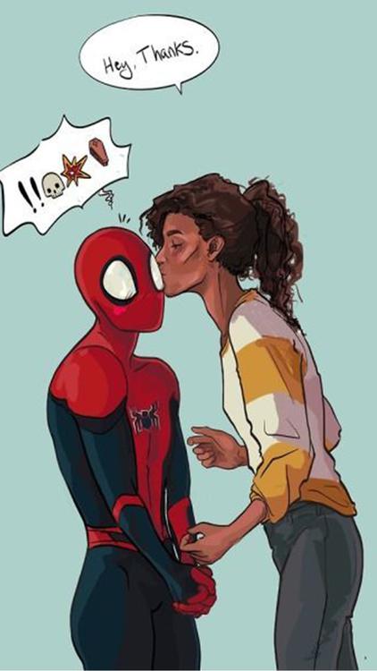 Spider Man Mary Jane hd background