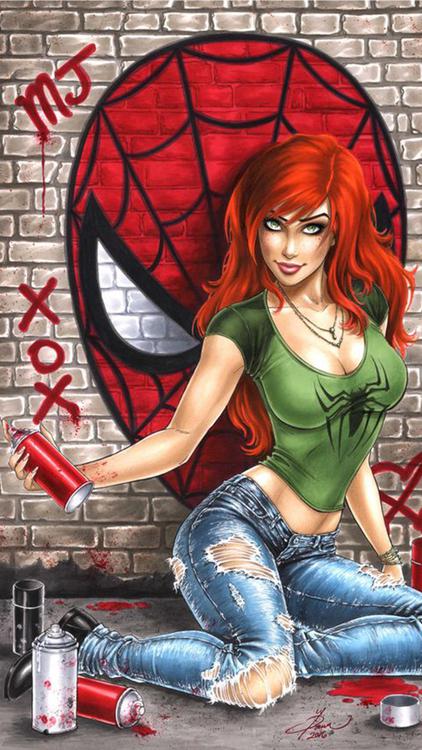 Spider Man Mary Jane hd wallpapers