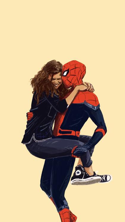 Spider Man Mary Jane hd background