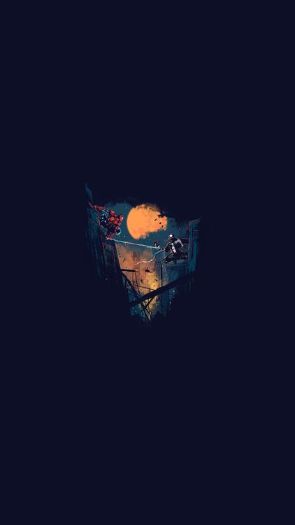 Spider Man Minimal hd background