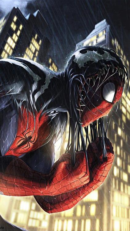 Spider Man Venom hd background