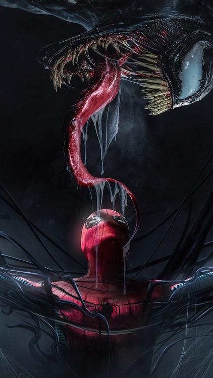 Spider Man Venom hd background