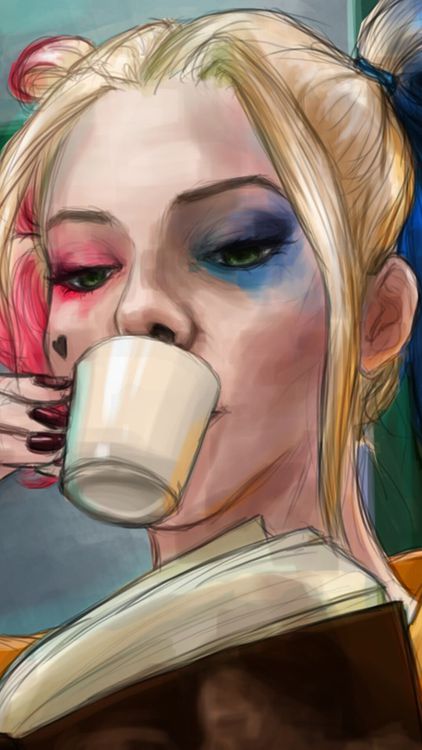 Superheroes Harley Quinnn hd background