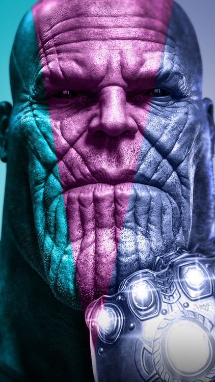 Superheroes Thanos hd background