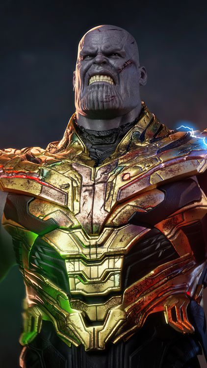 Superheroes Thanos hd background