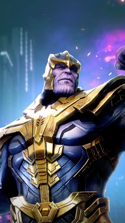 Superheroes Thanos hd background