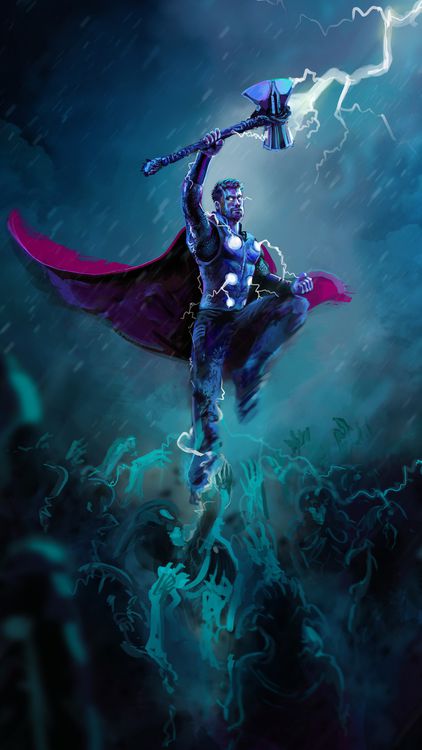 Superheroes Thor hd background