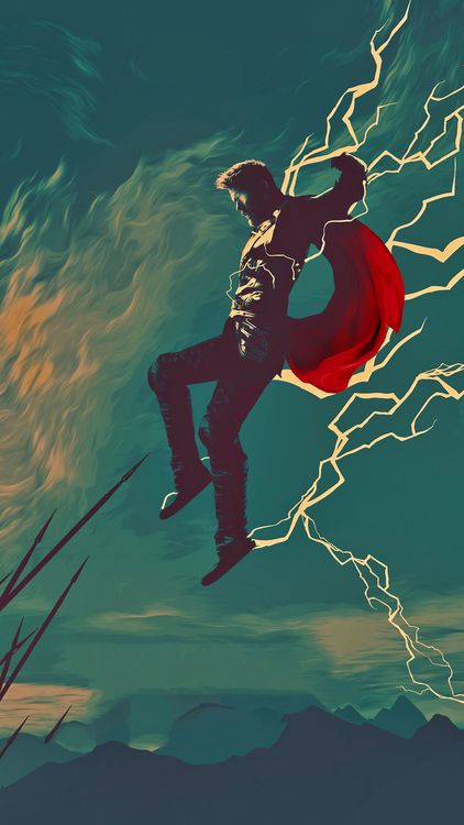 Superheroes Thor hd background