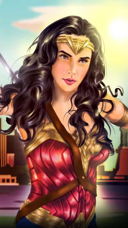 Superheroes Wonder Woman hd background
