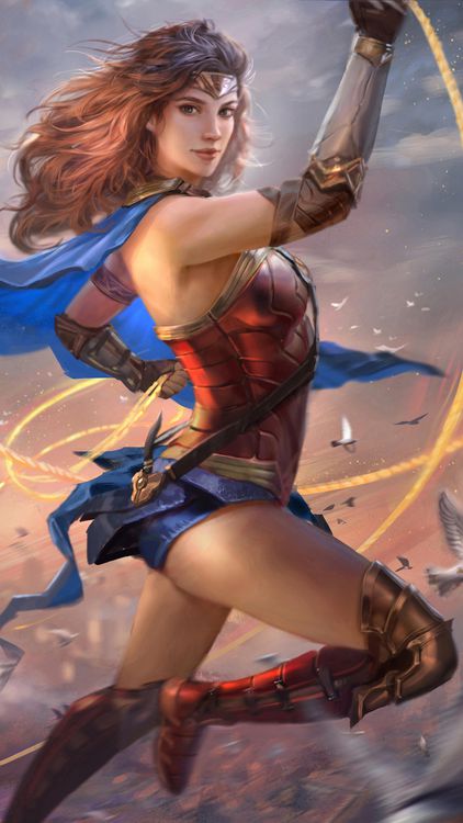 Superheroes Wonder Woman hd background